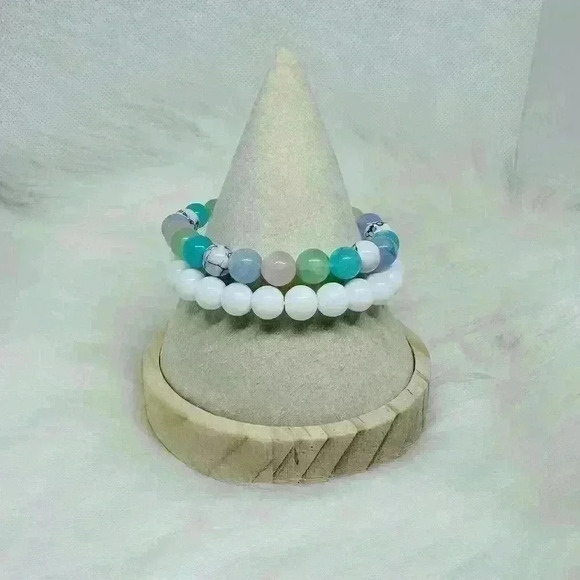 Halo beaded Duo Bracelet - Picture 3 of 5